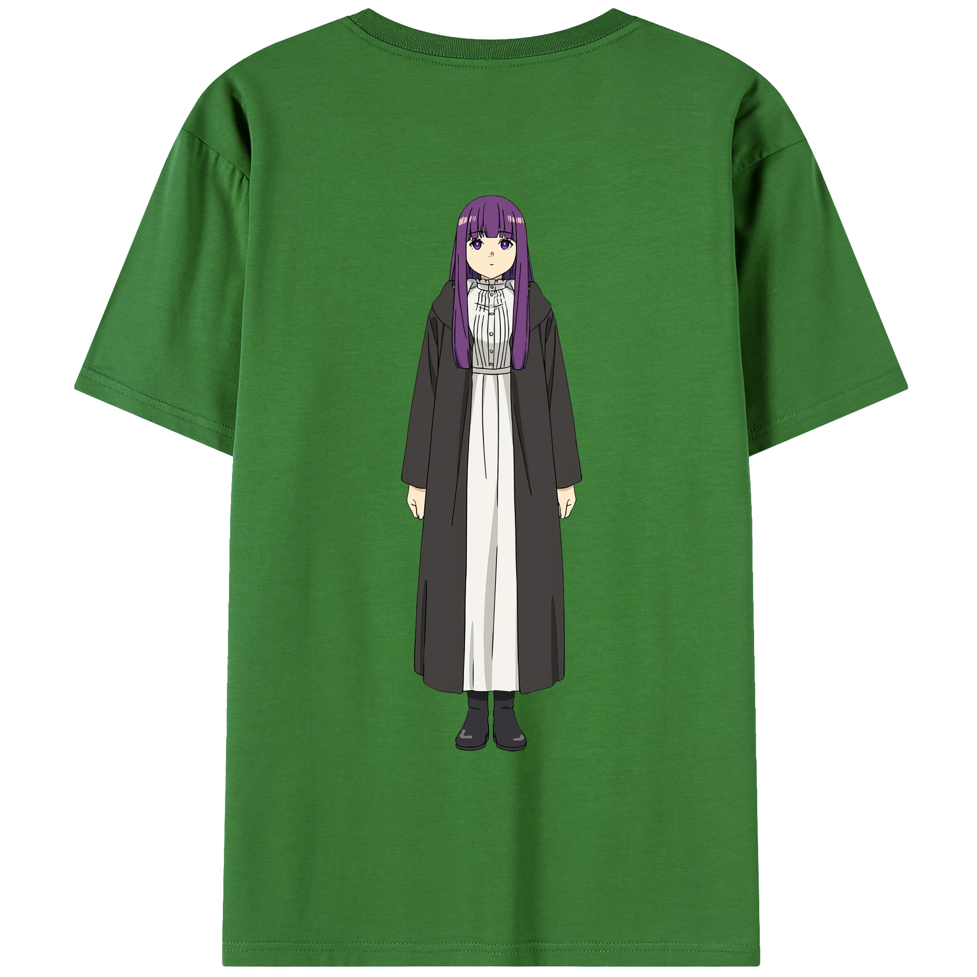 （画像用） 葬送のフリーレン Frieren レディース半袖Tシャツ(バックプリント)